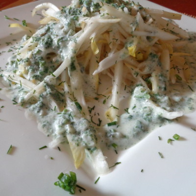 Chicoree - Nashi - Salat